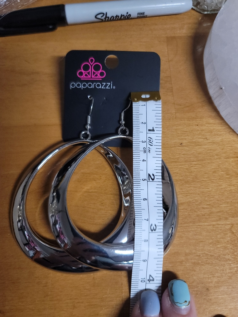 Vintage Paparazzi Hoops - Picture 2 of 2